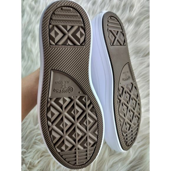 3903) Converse Women Chuck Taylor All Star Move Floral Platform Shoes Size US 9 - Picture 5 of 8